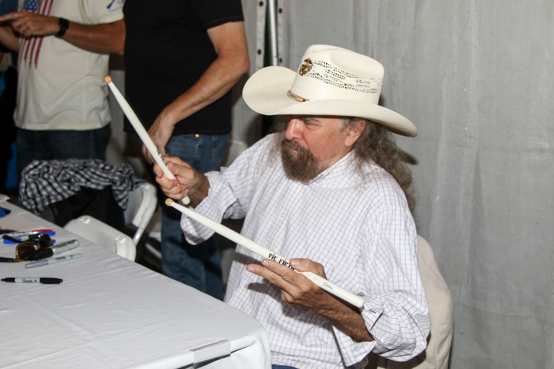 Artimus Pyle Band meet & greet @ Myras Valdese 8_2_19-6639.JPG